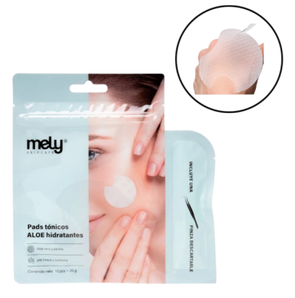 PADS TONICOS DE ALOE VERA X10 MELY