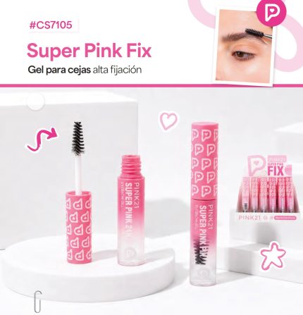 GEL DE CEJAS TRANSPARENTE PINK 21