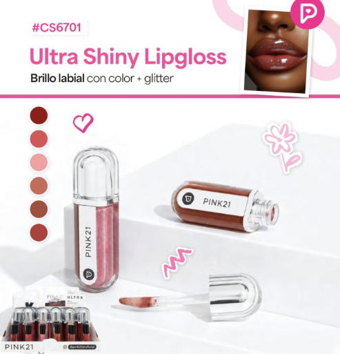 屏幕截图 2026-09-03 153326 LIP GLOSS LOOK AT YOU PINK 21 - Image 1