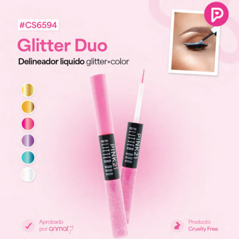 屏幕截图 2026-09-03 161555 DELINEADOR DE COLOR DUO PINK 21 - Image 1