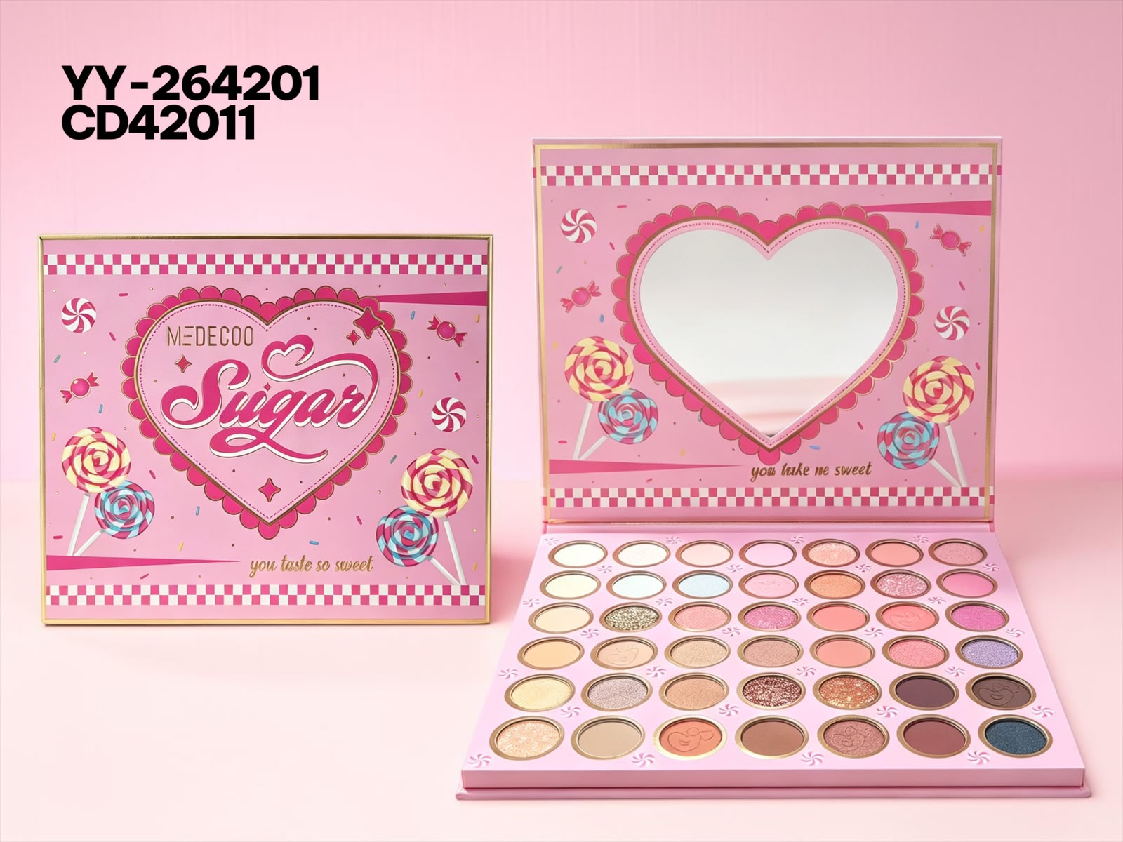 WhatsApp Image 2026-09-07 at 1.55.21 PM PALETA DE SOMBRAS 42 COLORES SUGAR - Image 1