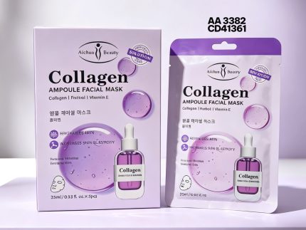 MASCARILLA FACIAL CON AMPOLLA DE COLAGENO DEBBY ROSE