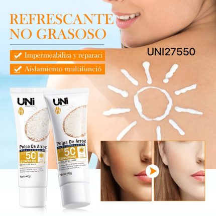 PROTECTOR SOLAR 4 EN 1 PULPA DE ARROZ 40GR