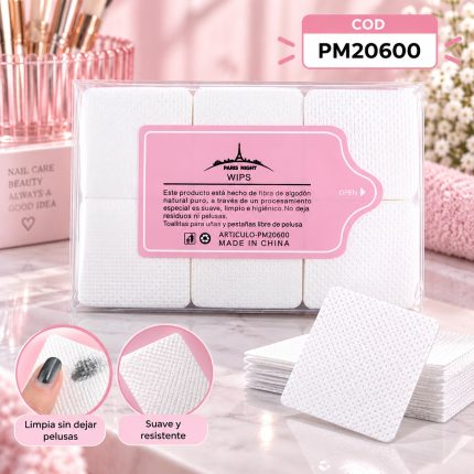 WIPES PARA UÑAS Y PESTAÑAS PARIS NIGHT