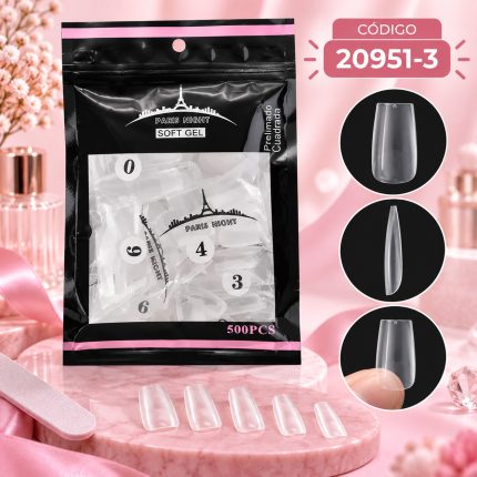 TIPS FORMA STILETTO PRELIMADAS X500UND PARIS NIGHT