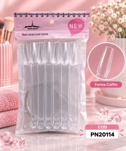 MUESTRARIO UÑERO COFFIN 50PCS
