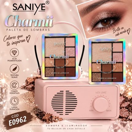 PALETA DE SOMBRAS SANIYE