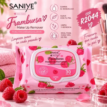 TOALLAS DESMAQUILLANTES SANIYE