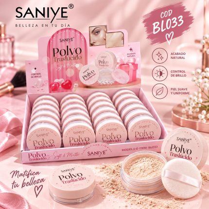 POLVO TRASLUCIDO SANIYE