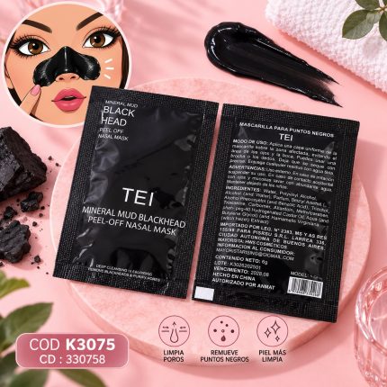 NOSE MASK BLACK TEI