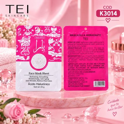 MASCARILLA FACIAL YARA FUCSIA
