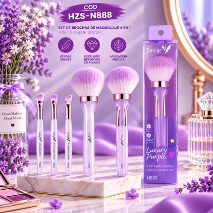 BROCHA MAQUILLAJE 4 EN 1 SANIYE