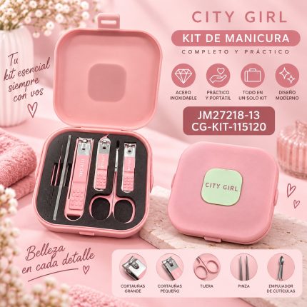 KIT DE HERRAMIENTAS DE UÑAS