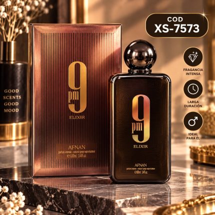 PERFUME 9 PM ELIXIR MARRON