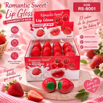 BÁLSAMO LABIAL FORMA FRUTILLA