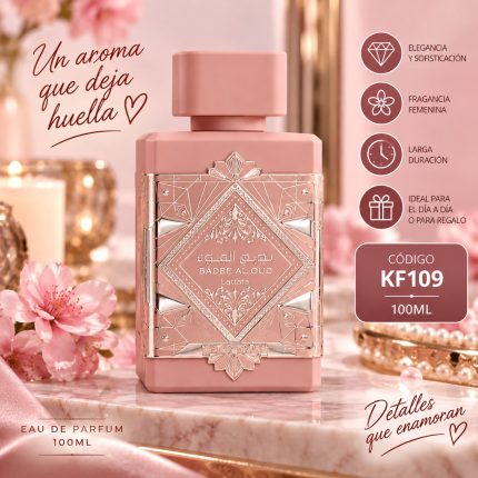 PERFUME BADEE AL OUD ROSA