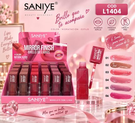 MIRROR FINISH BRILLO DE LABIOS SANIYE