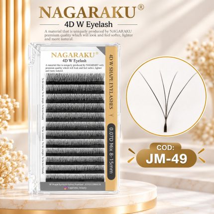 PESTAÑAS DE EXTENSION NAGARAKU 4D W MIX