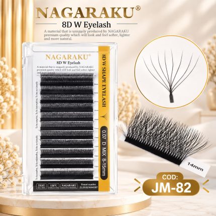 PESTAÑAS DE EXTENSION NAGARAKU 8D W MIX