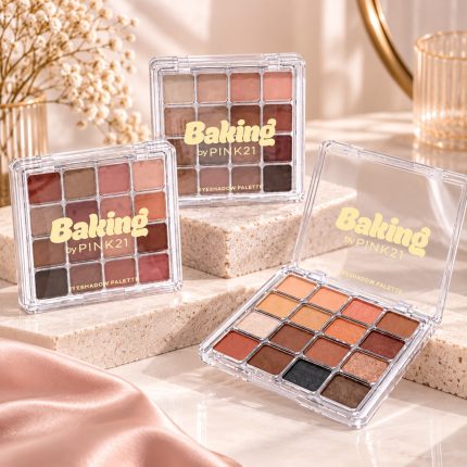 PALETA DE SOMBRAS 16 COLORES BAKING PINK 21