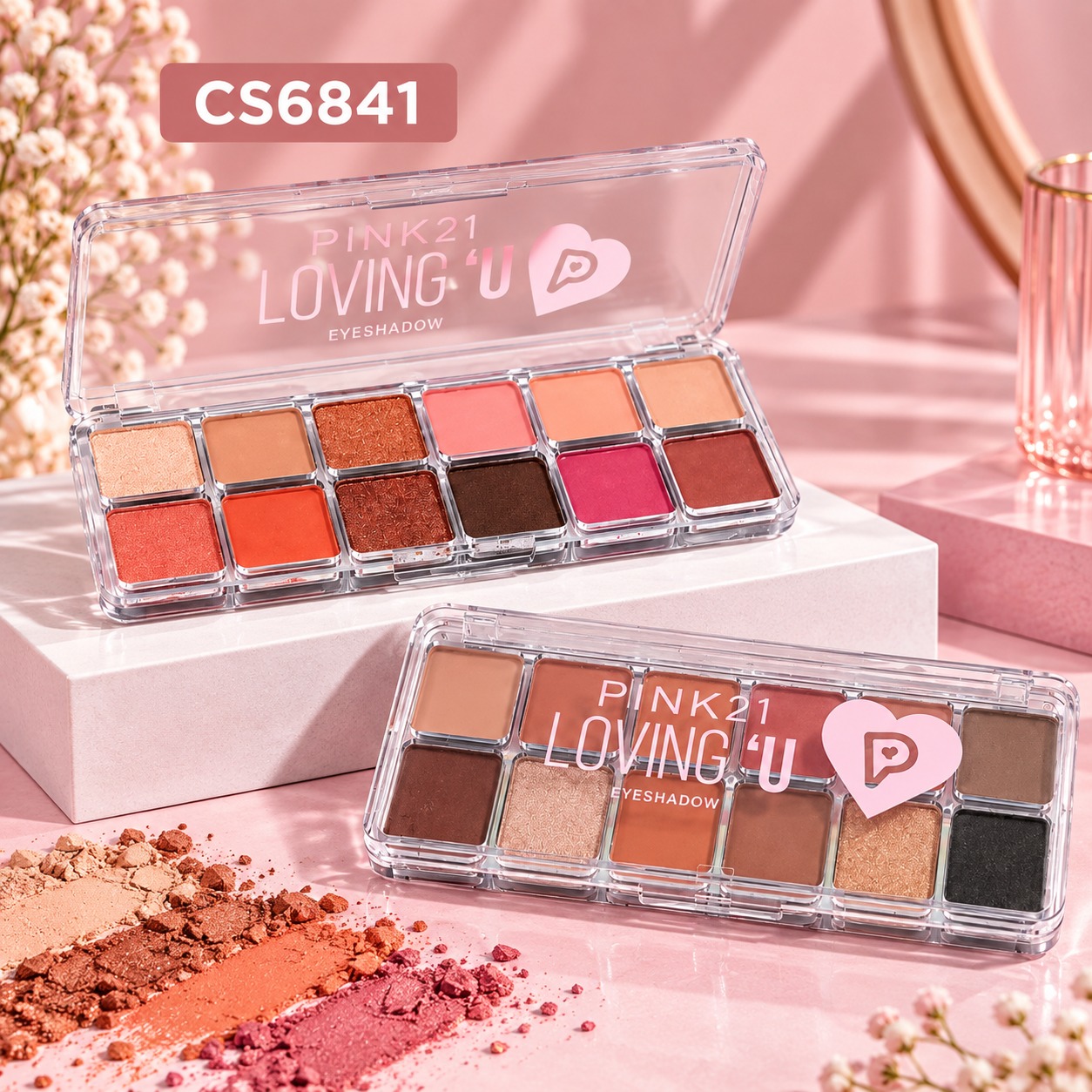 WhatsApp Image 2026-09-22 at 17.26.41 PALETA DE SOMBRAS 12 COLORES PINK 21 - Image 1