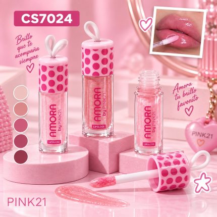 LIP GLOSS AMORA PINK 21