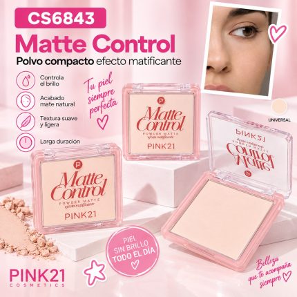 POLVO COMPACTO TRASLUCIDO PINK 21