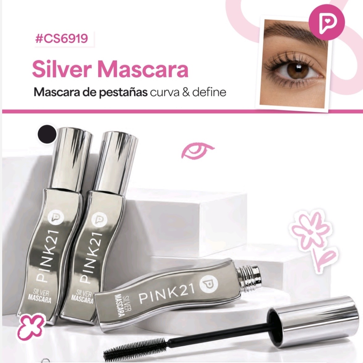 Screenshot MÁSCARA DE PESTAÑA SILVER PINK 21 - Image 1