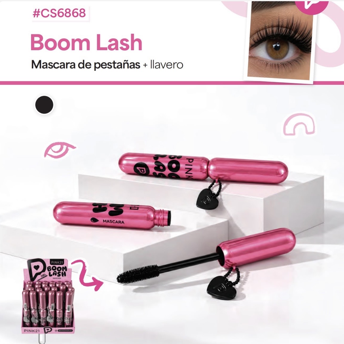 Screenshot MÁSCARA DE PESTAÑA BOOM LASH PINK 21 - Image 1