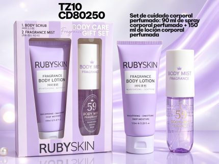 SET DE CUIDADO CORPORAL LILA RUBYSKIN