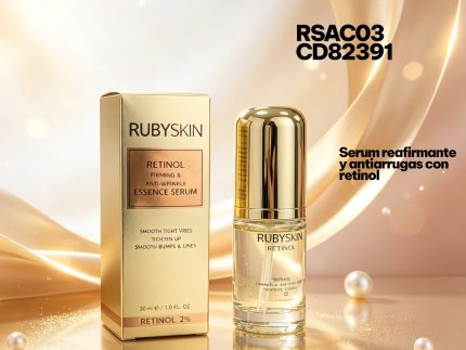 SERUM FACIAL REAFIRMANTE Y ANTIARRUGAS CON RETINOL RUBYSKIN