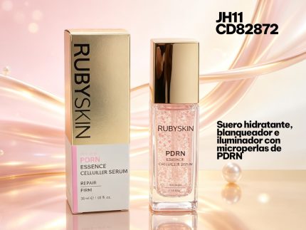 SUERO HIDRATANTE BLANQUEADOR E ILUMINADOR CON MICROPERLAS PDRN RUBYSKIN