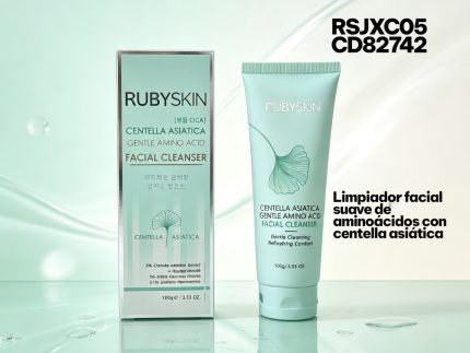 LIMPIADOR FACIAL SUAVE DE AMINOACIDOS CON CENTELLA ASIATICA RUBYSKIN
