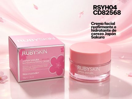 CREMA FACIAL REAFIRMANTE E HIDRATANTE DE CEREZO JAPONES SAKURA RUBYSKIN
