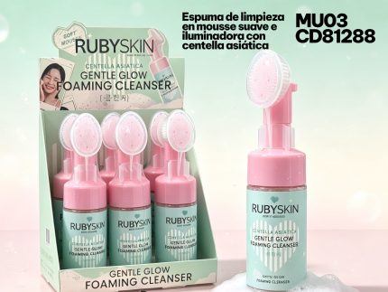 ESPUMA LIMPIADORA CON CENTELLA ASIATICA RUBYSKIN