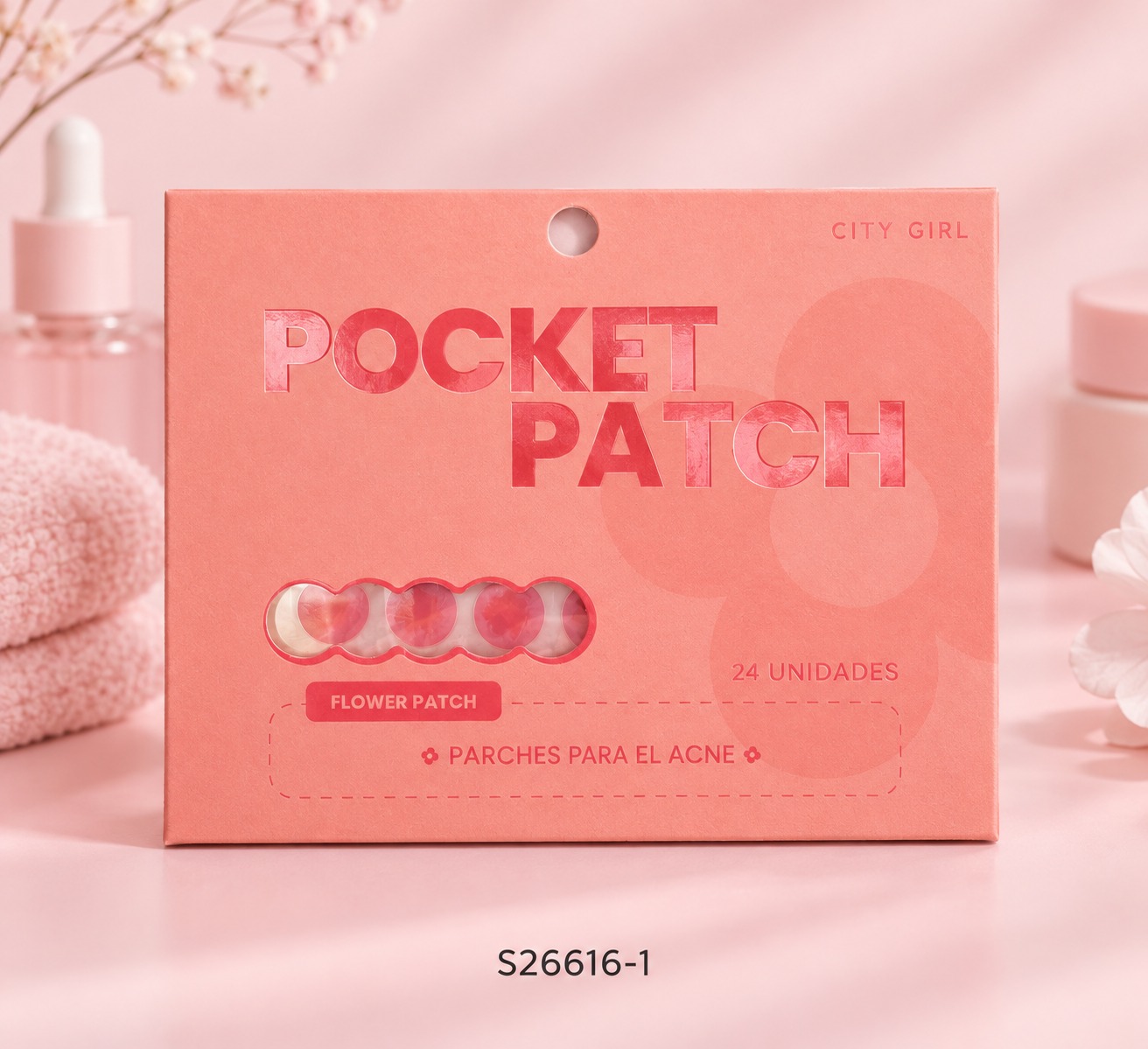 WhatsApp Image 2026-10-13 at 09.49.16 PARCHES PARA ACNE CON FORMAS DE FLOR CITY GIRL 24 PARCHES - Image 1