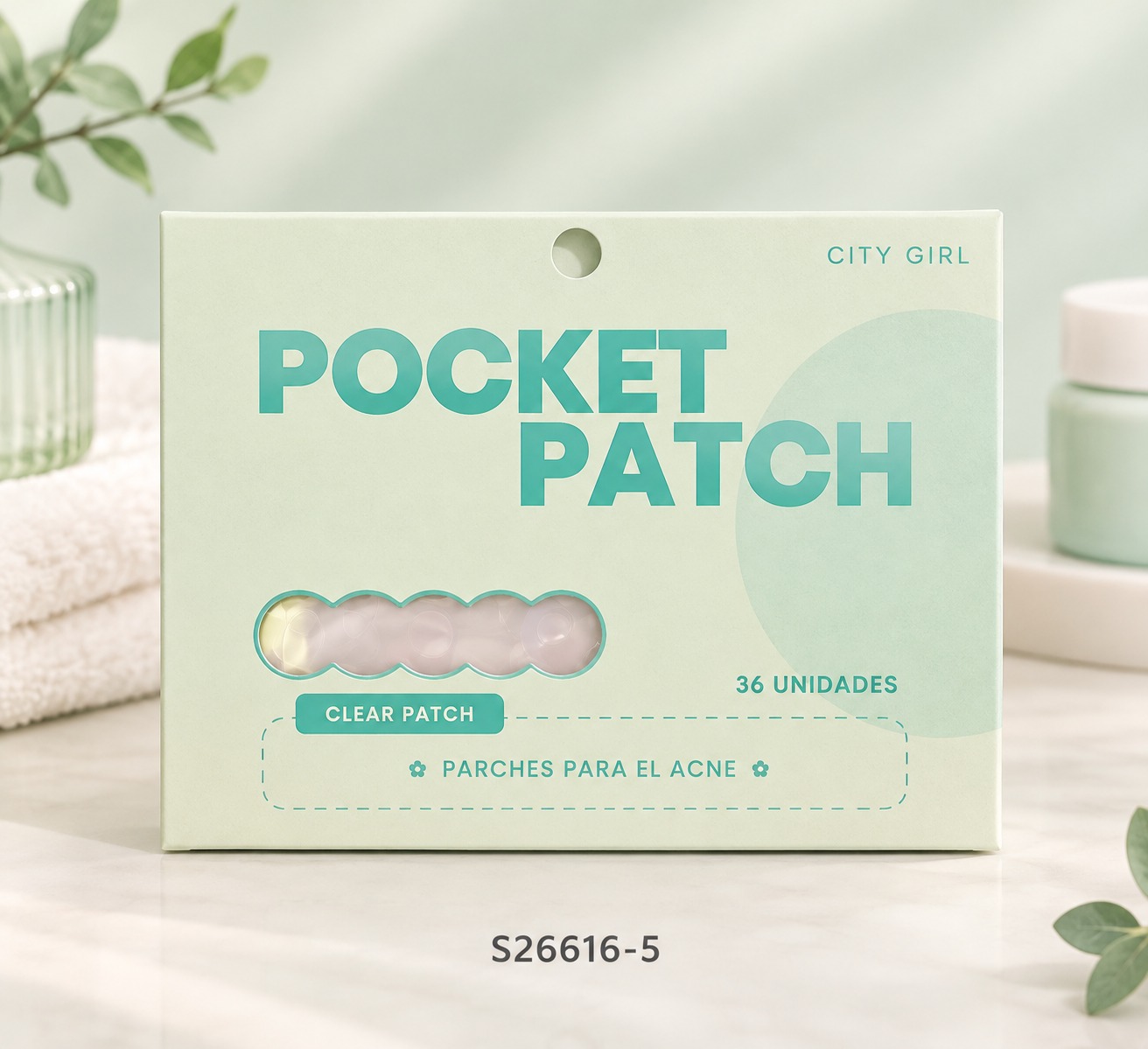 WhatsApp Image 2026-10-13 at 09.50.25 PARCHES PARA ACNE CON FORMAS DE FLOR CITY GIRL 24 PARCHES - Image 1