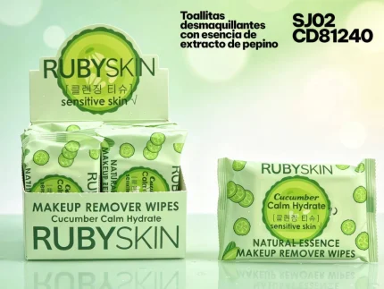 TOALLAS DESMAQUILLANTES RUBYSKIN CUCUMBER