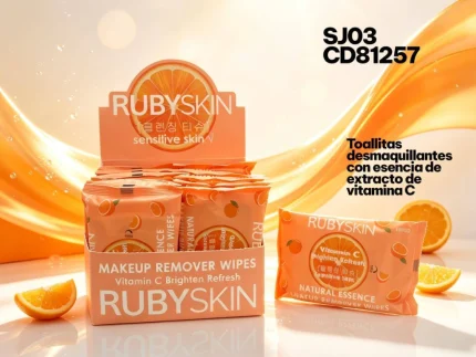TOALLAS DESMAQUILLANTES RUBYSKIN VITAMINA C